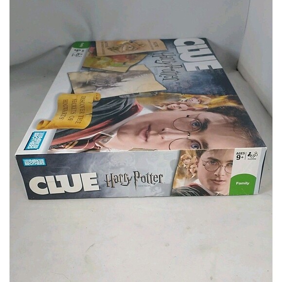 Clue Harry Potter Edition COMPLETE Parker Brothers 2008 Moving Hogwarts Board - Picture 16 of 16
